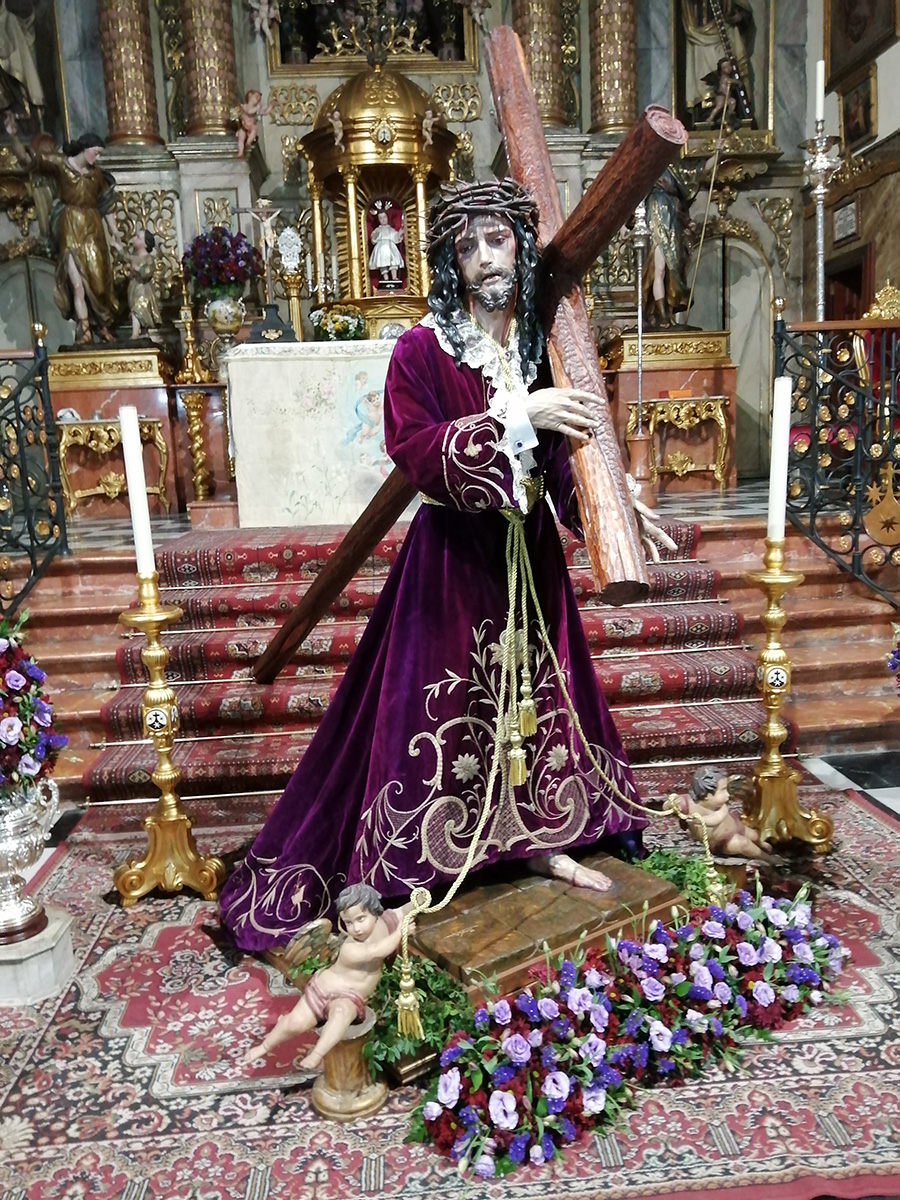 Veneración al Nazareno de la Humildad Convento Santo Ángel